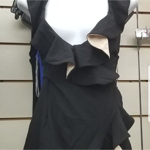 Forever 21 Halter Style Ruffle Wrap Dress NWT - Picture 3 of 7